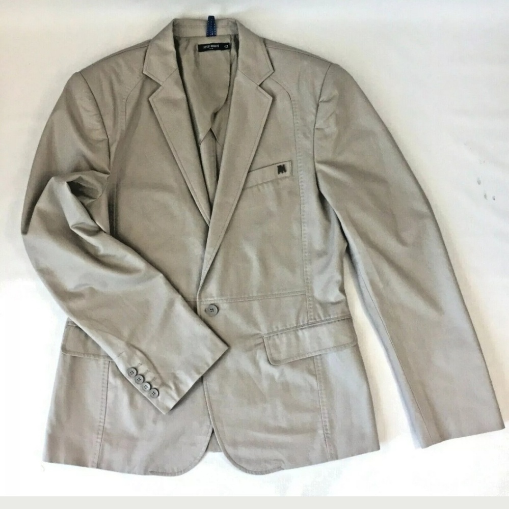 Anthony Morato Blazer Sport Coat Size 52 Nude